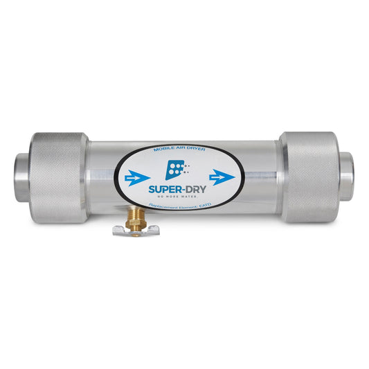 ATD 1/2 -Desiccant inline compressed air dryer, ½″ NPT, with activated alumina desiccant