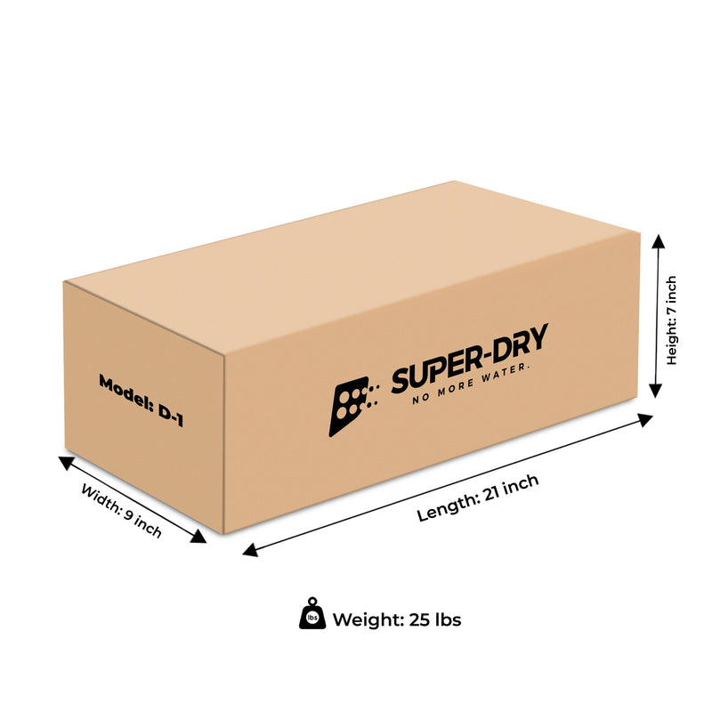 D1 - Single-tower desiccant compressed air dryer, aluminum housing, with activated alumina desiccant