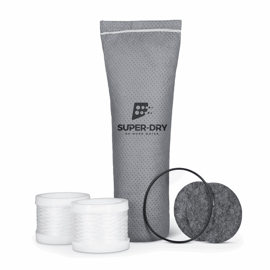 280-210: ED1 Replacement Cartridge- desiccant and filter for industrial compressed air dryer (includes activated alumina desiccant bag, filters, felt pads, and O-rings)