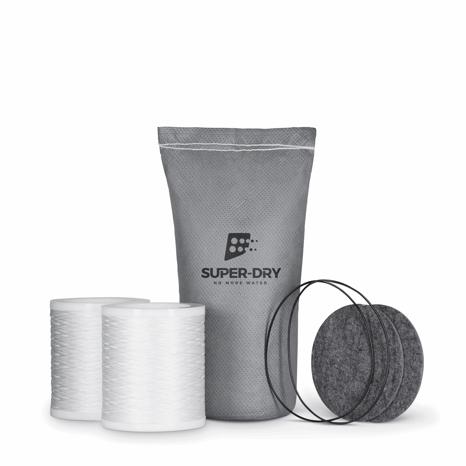 280-240: ED4 Replacement Cartridge- desiccant and filter for industrial compressed air dryer (includes activated alumina desiccant bag, filters, felt pads, and O-rings)
