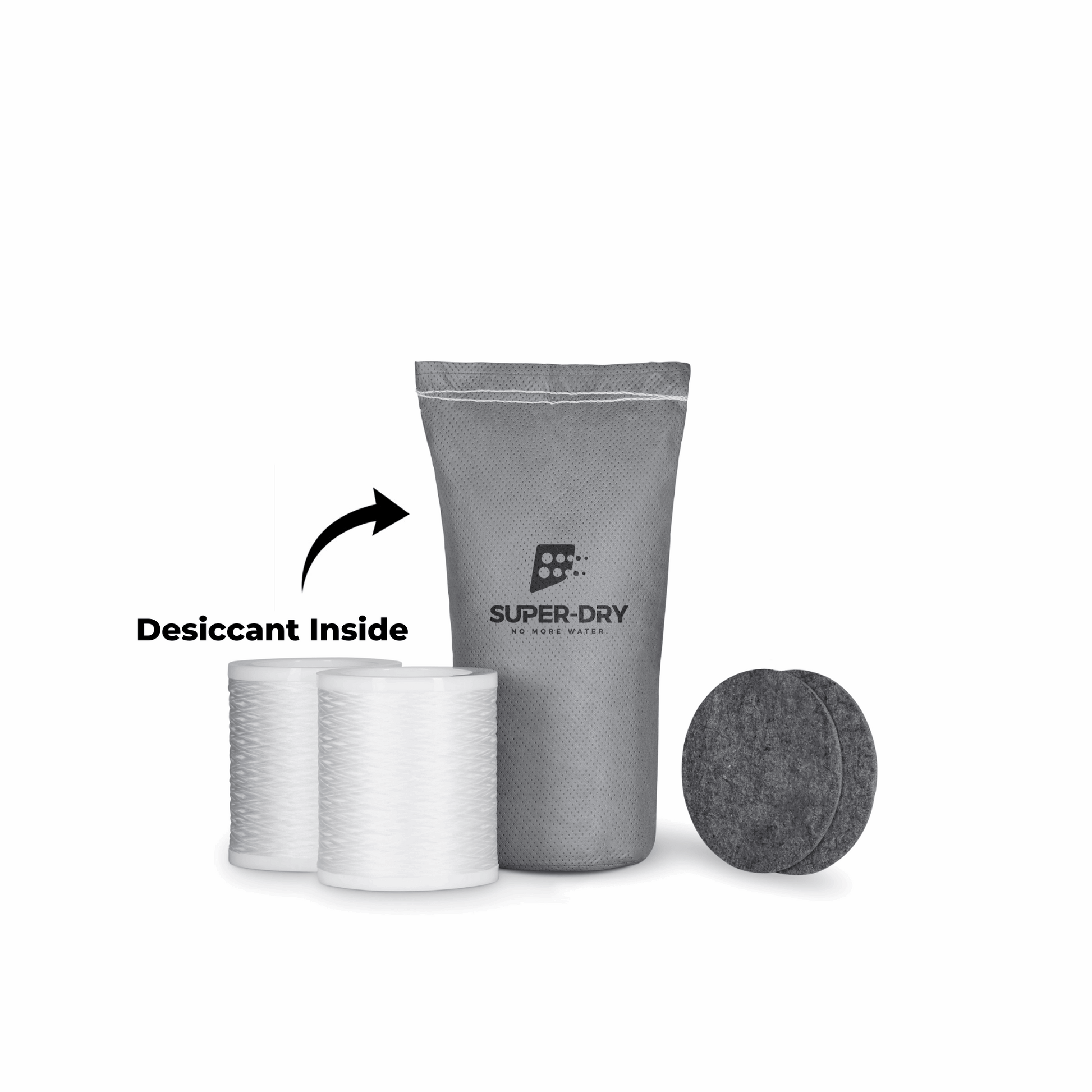 280-241: ED4 CRN - Replacement Cartridge- desiccant and filter kit for industrial compressed air dryer (includes activated alumina desiccant bag, filters, felt pads, and O-rings)