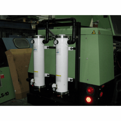 280-140: D4 - Single-tower desiccant compressed air dryer, aluminum housing, with activated alumina desiccant