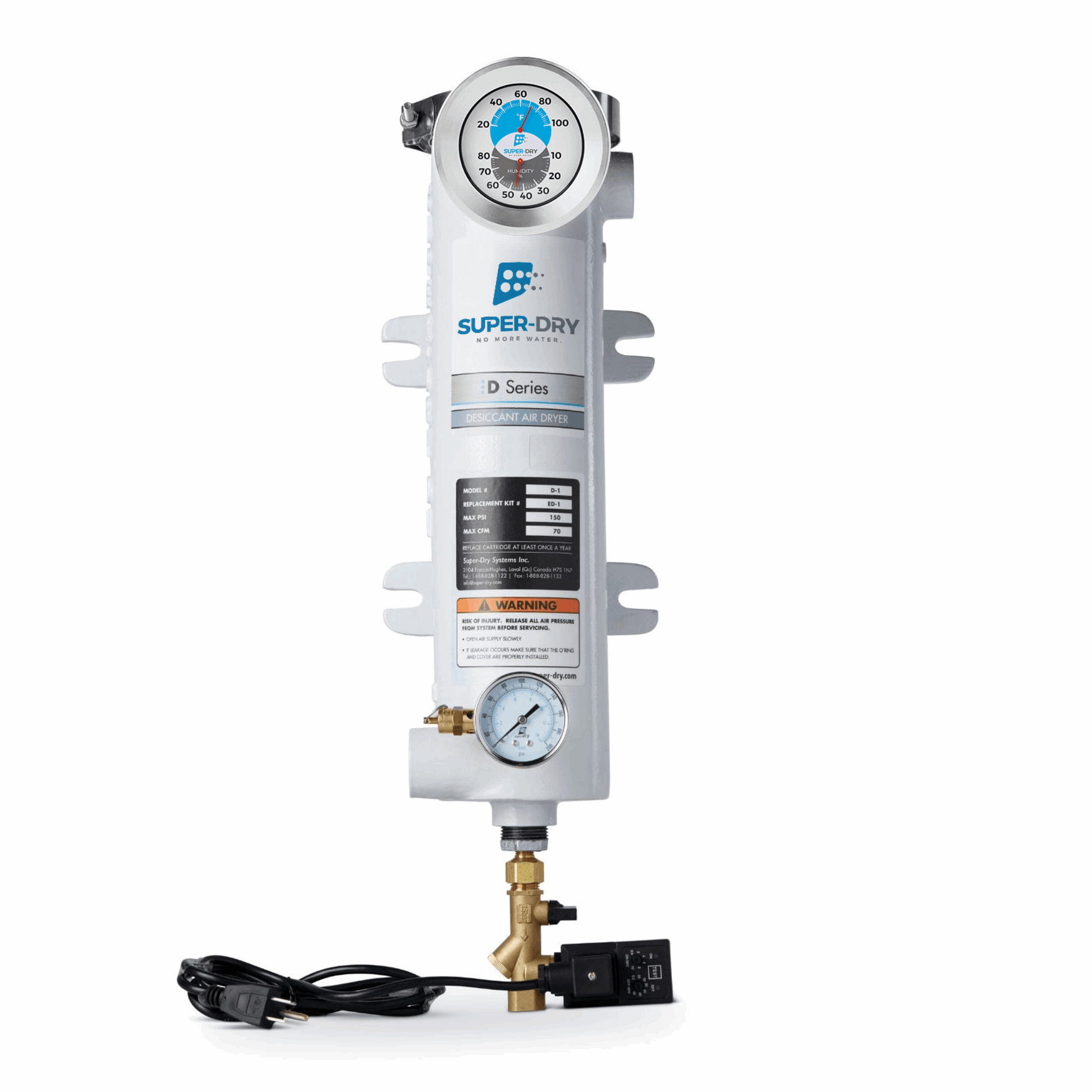 D1 - Desiccant Compressed Air Dryer | SUPER-DRY™ | Super-Dry Systems